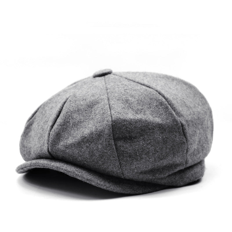 Chapéu de pintor de inverno masculino para atividades ao ar livre