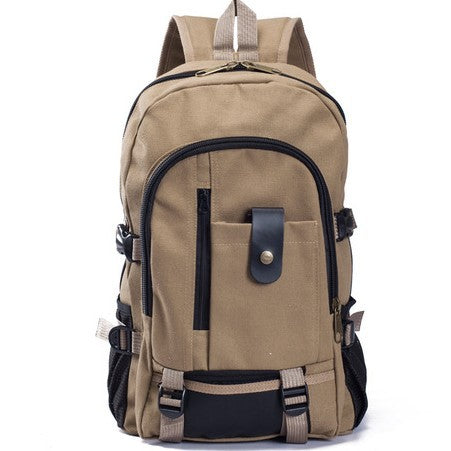 Mochilas Masculinas Mochila de Lona Bolsas de Estudante