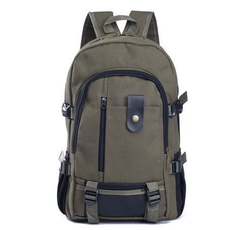 Mochilas Masculinas Mochila de Lona Bolsas de Estudante