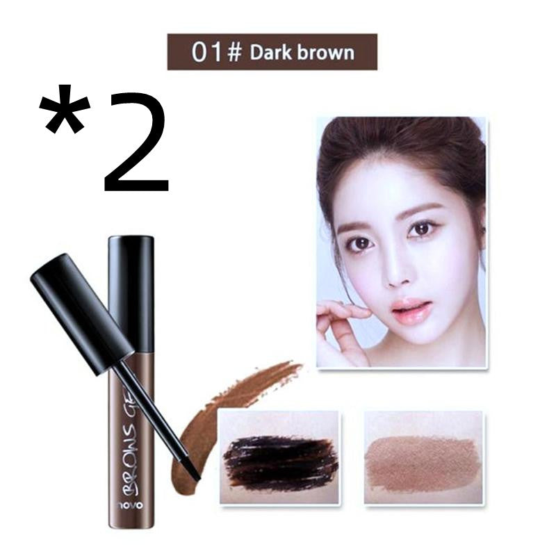 Peel Off Brown Black Eye Brow Tattoo Tint Waterproof Longlasting Professional Sobrancelha Gel Creme Rímel Maquiagem para os olhos Cosméticos