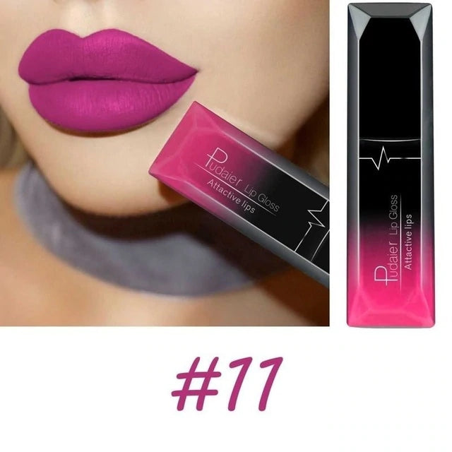 Maquiagem matte batom gloss labial matte