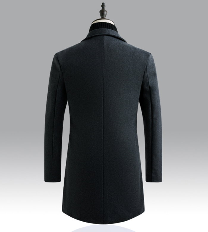 Casaco longo masculino
