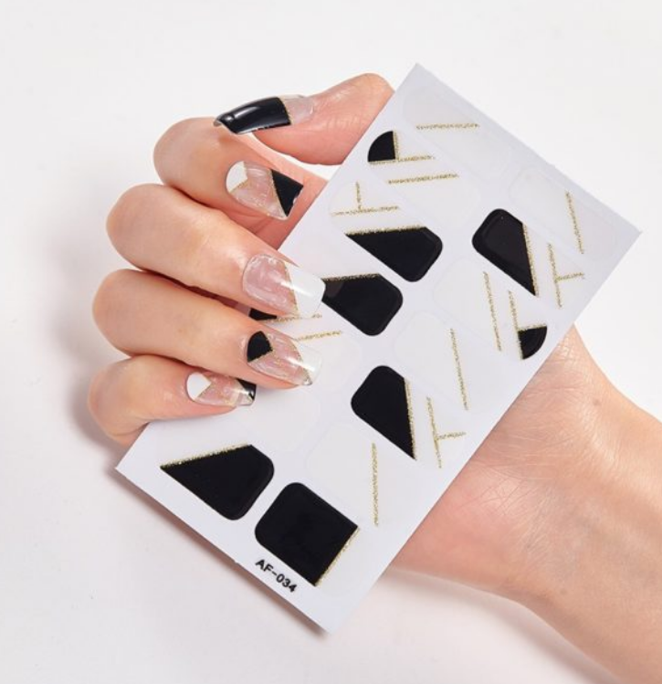 Adesivos para unhas, cola para esmaltes, adesivos para unhas completos