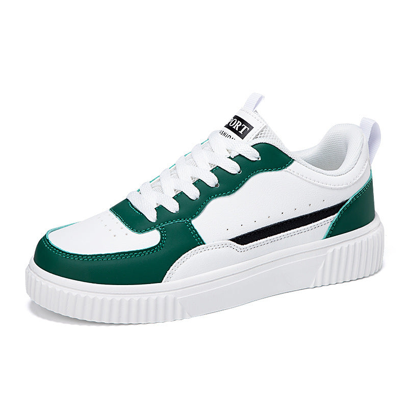 Sapatos brancos versáteis respiráveis ​​estilo coreano para estudantes
