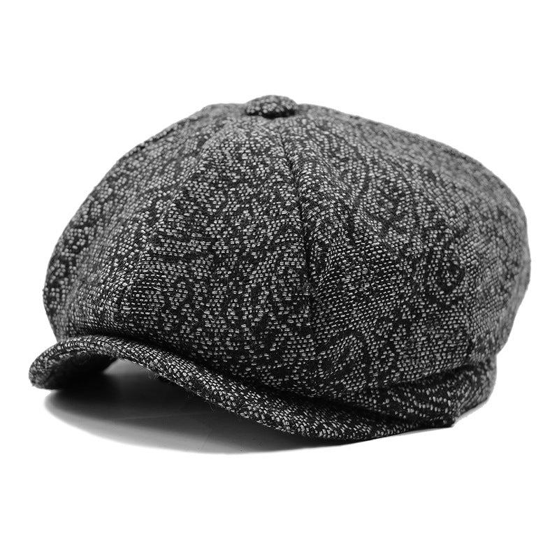 Chapéu de pintor de inverno masculino para atividades ao ar livre
