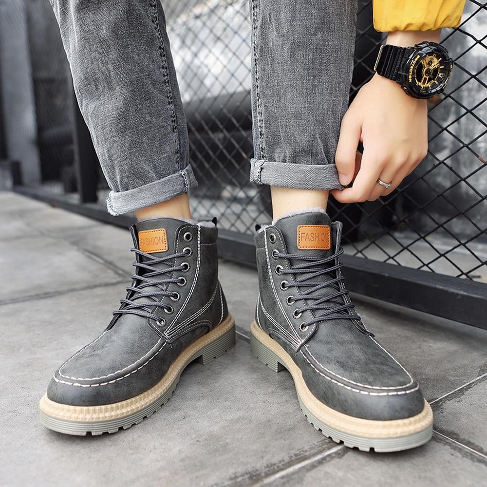 Botas Martin de cano alto masculinas