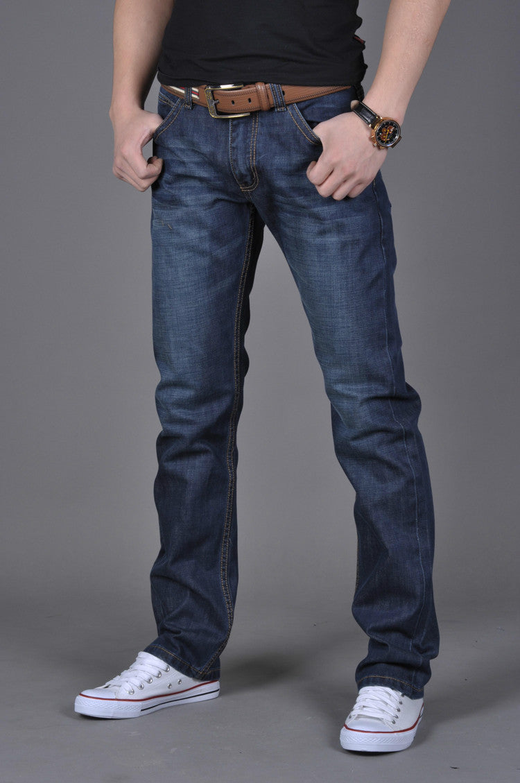Explosivo Outono Inverno Novo Jeans Slim Masculino