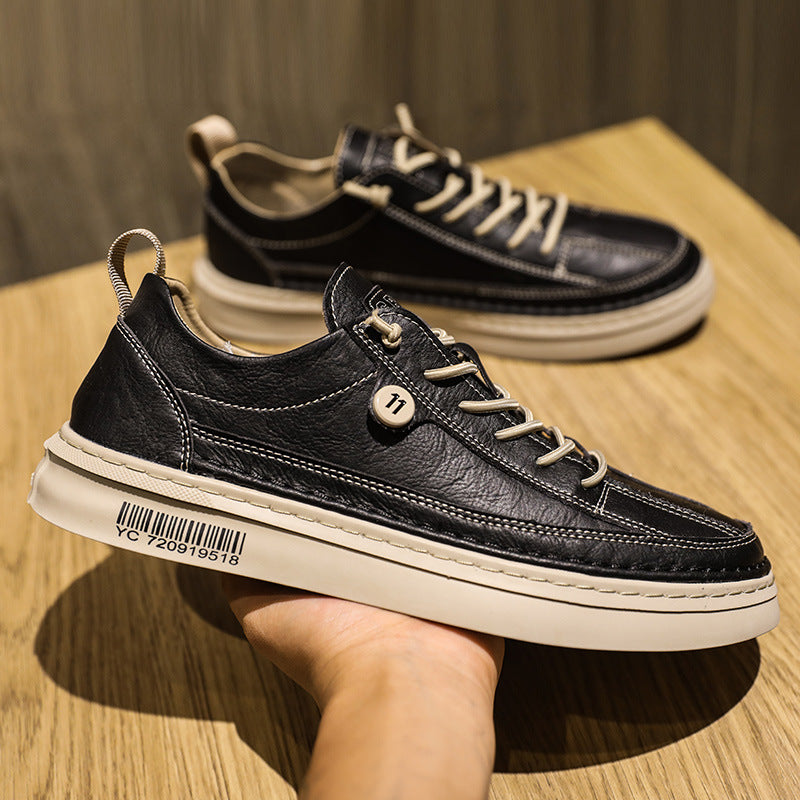 Sapatos casuais masculinos versão coreana