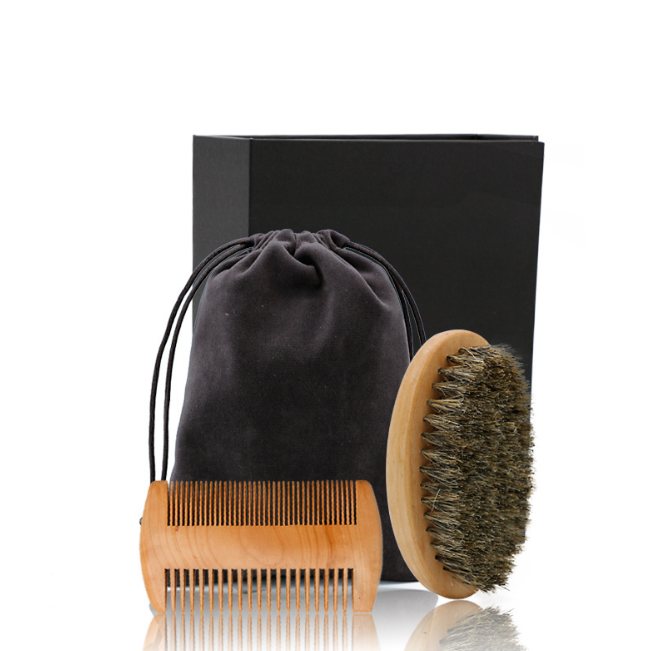 Conjunto de cuidados para barba masculina