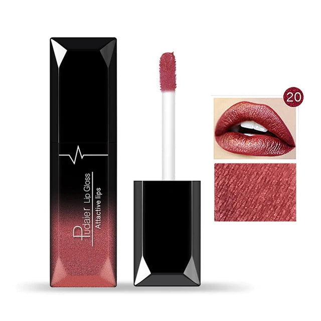 Maquiagem matte batom gloss labial matte