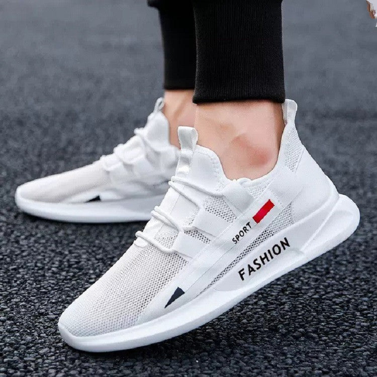 Tênis fly knit sapatos masculinos
