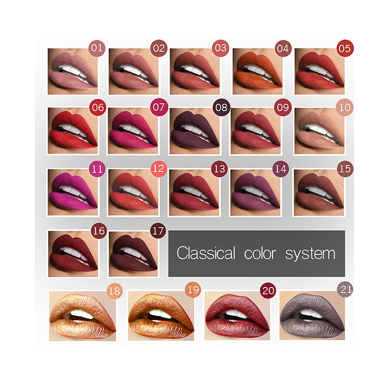 Maquiagem matte batom gloss labial matte
