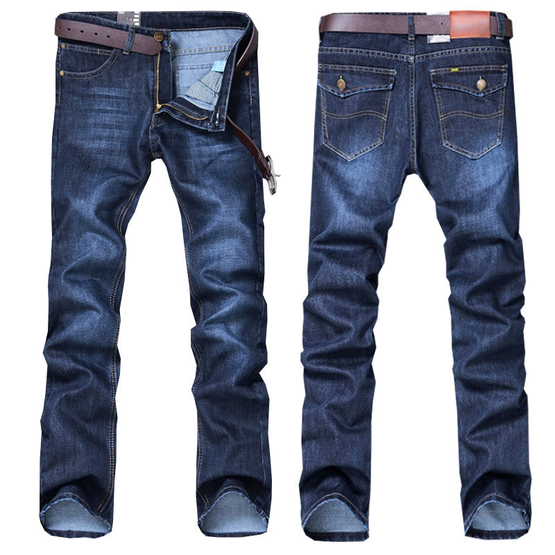 Explosivo Outono Inverno Novo Jeans Slim Masculino