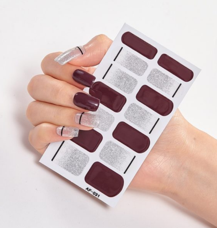 Adesivos para unhas, cola para esmaltes, adesivos para unhas completos