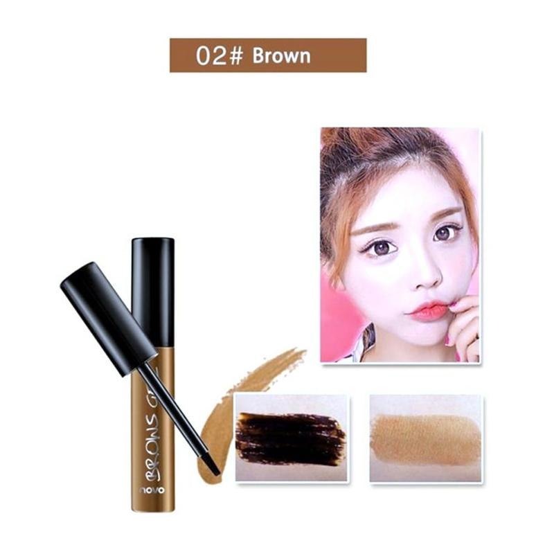 Peel Off Brown Black Eye Brow Tattoo Tint Waterproof Longlasting Professional Sobrancelha Gel Creme Rímel Maquiagem para os olhos Cosméticos