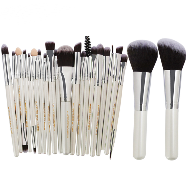 Conjunto de pincéis de maquiagem cosmética de 22 peças