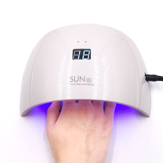 Lámpara de uñas Máquina de fototerapia UVLED de doble fuente de luz