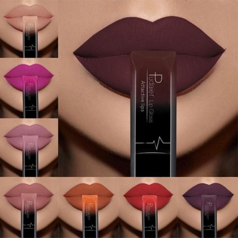 Maquiagem matte batom gloss labial matte