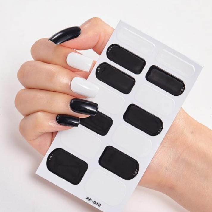 Adesivos para unhas, cola para esmaltes, adesivos para unhas completos