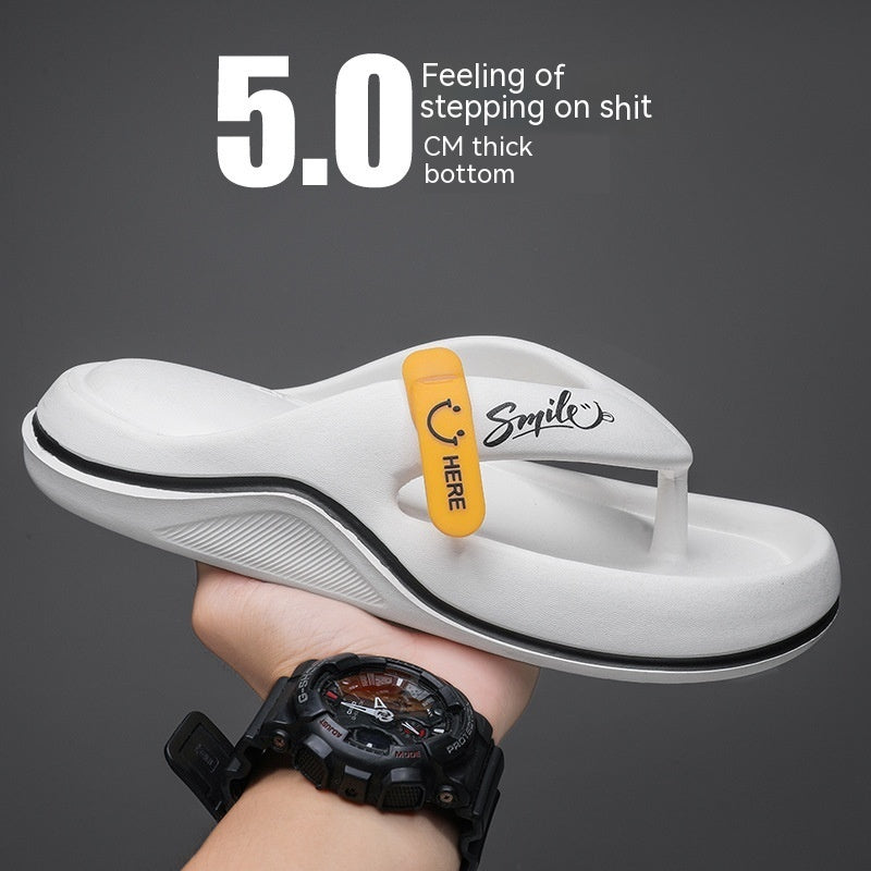 Chinelos casuais masculinos, roupas externas, tamanhos grandes, sapatos de praia combinando, chinelos masculinos