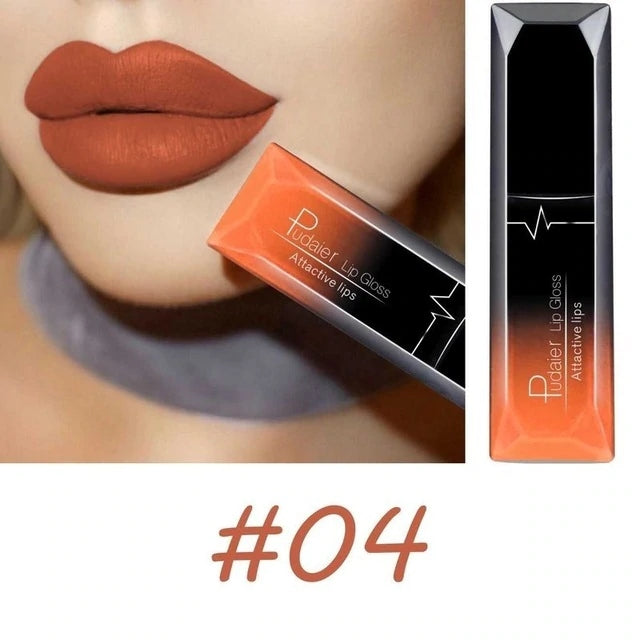 Maquiagem matte batom gloss labial matte