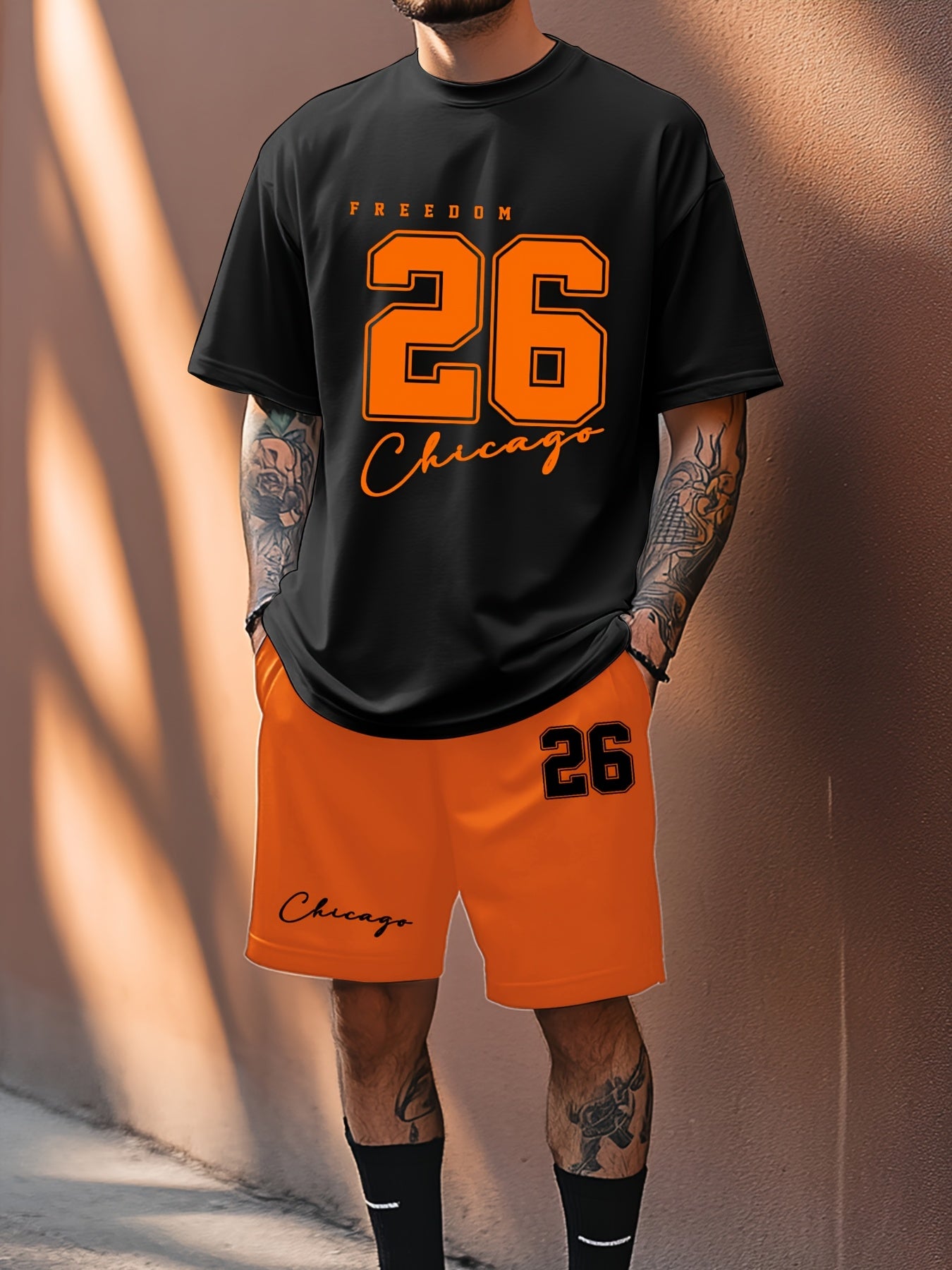 breathable sportswear set built for summer moves and outdoor fun.