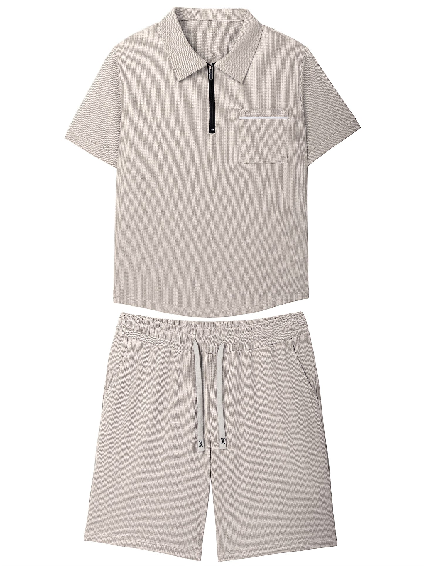 Clean, cool, and casual – the perfect summer set for effortless style day and night.