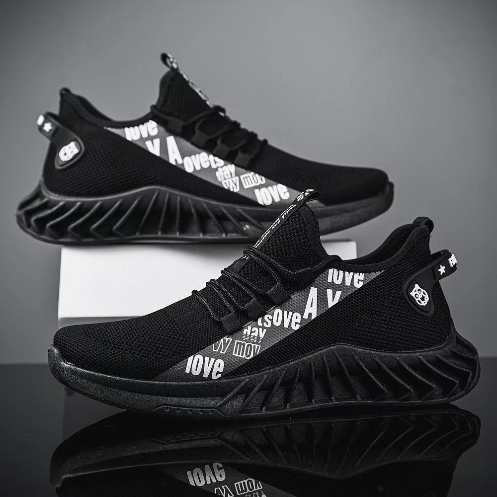 Moda respirável esportes novos sapatos casuais ao ar livre