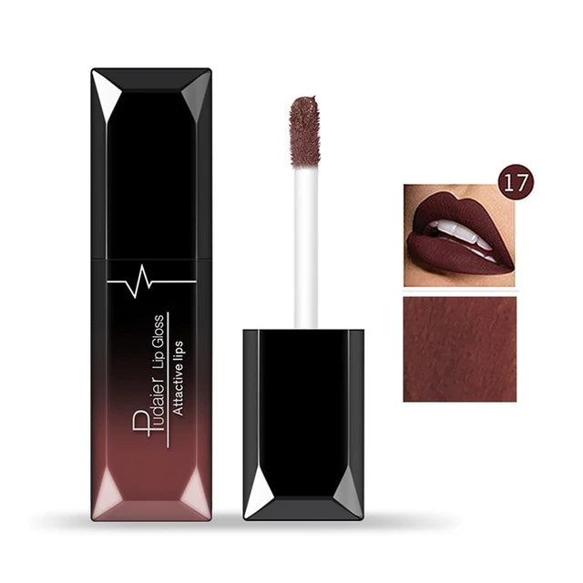 Maquiagem matte batom gloss labial matte