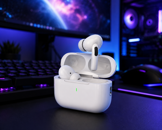 Air Pro ANC Wireless Earphone Bluetooth Headsets Pro 2 Active Noise Cancellation Wireless Charging TWS Earbuds Stereo With Box