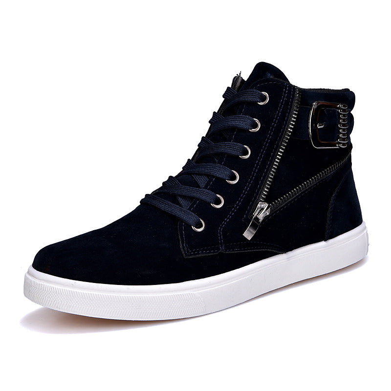 Botas Martin Masculinas Fivela de Cinto Tênis Masculinos da Moda
