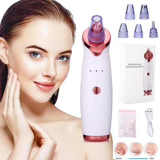 Instrumento removedor de cravos removedor de pontos pretos acne vácuo sucção limpeza facial cravo limpeza de poros beleza cuidados com a pele ferramenta