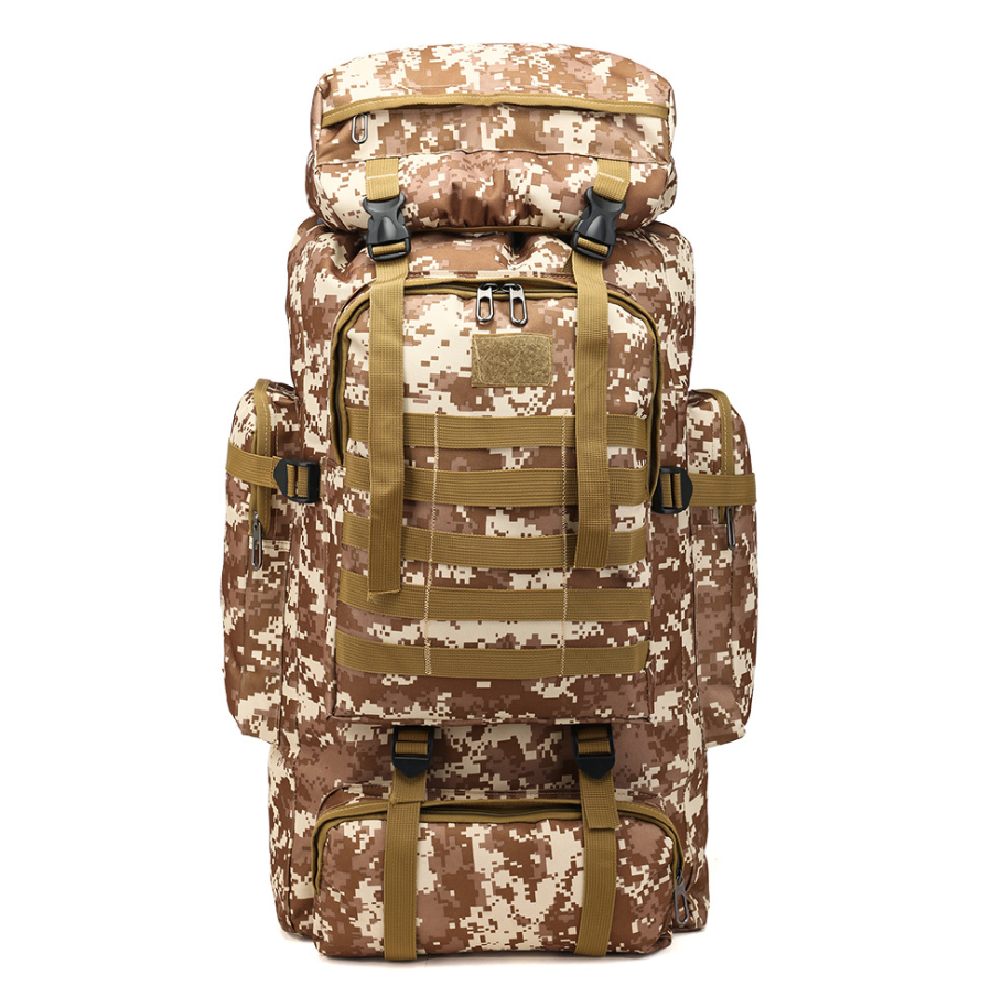 Mochila camuflada bolsa de montanhismo