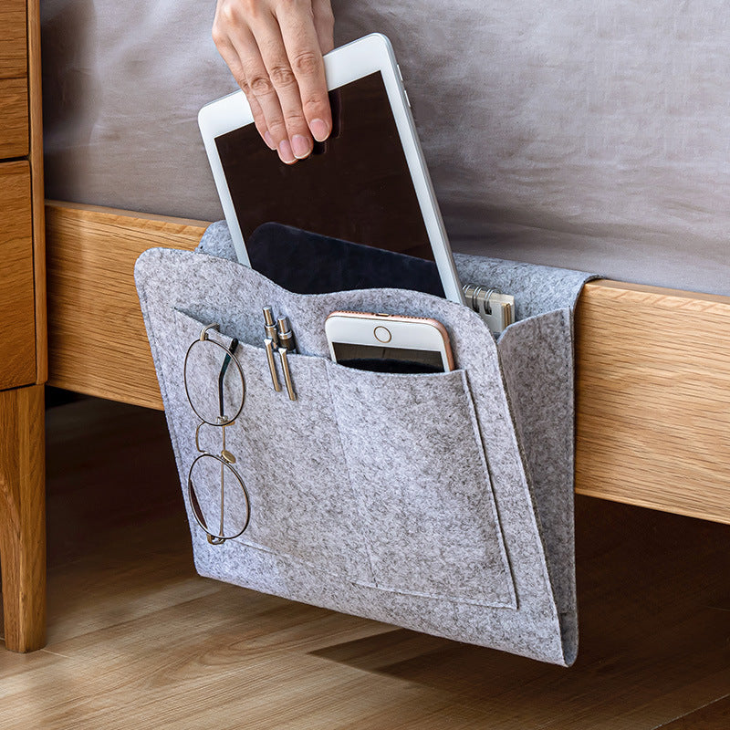 Bolsa para pendurar controle remoto de celular de cabeceira