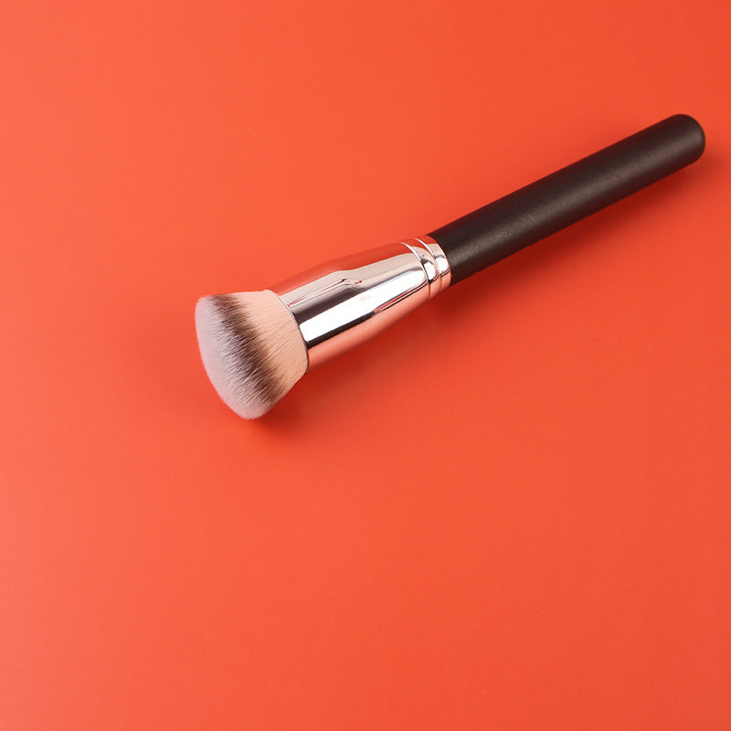 Pincel corretivo de cabelo macio, cosmético que não deixa marcas