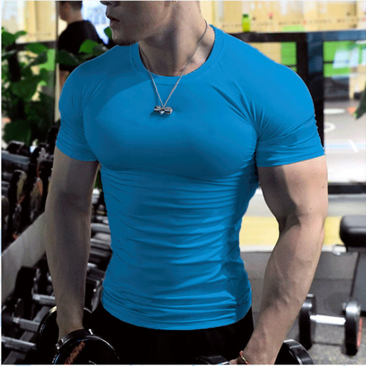 Camiseta de entrenamiento para hombre Camiseta de fitness para correr