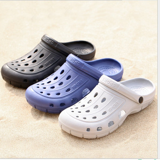 Sandalias y pantuflas baotou antideslizantes para hombre