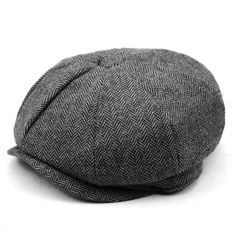 Chapéu de pintor de inverno masculino para atividades ao ar livre
