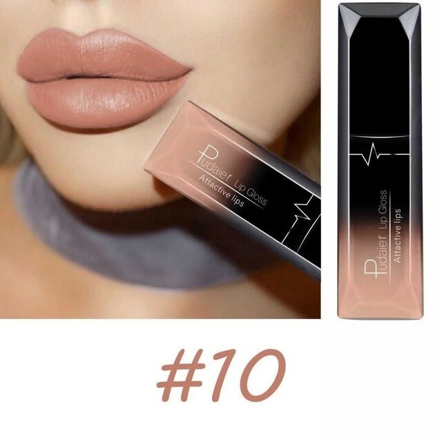 Maquiagem matte batom gloss labial matte