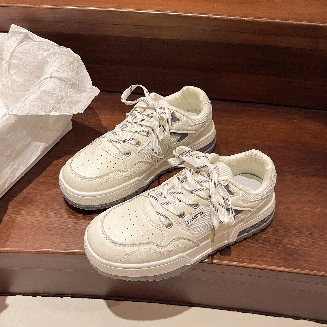 Moda Esportes Malha Baixo-top Casual Sapatos
