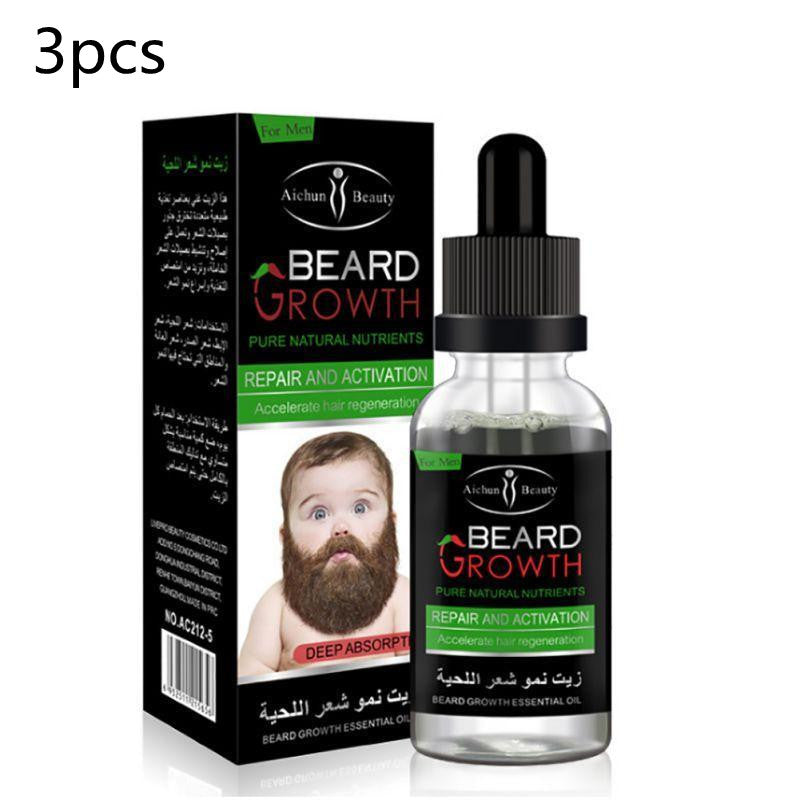 Óleos Essenciais para Barba Manutenção Suave Cuidado Nutritivo para Barba Óleo Essencial para Reparo de Barba