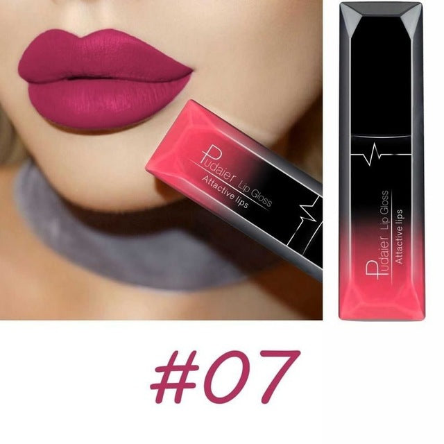 Maquiagem matte batom gloss labial matte