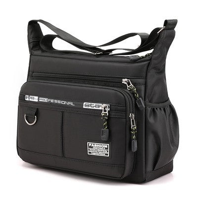 Bolsa de ombro grande capacidade com vários bolsos crossbody