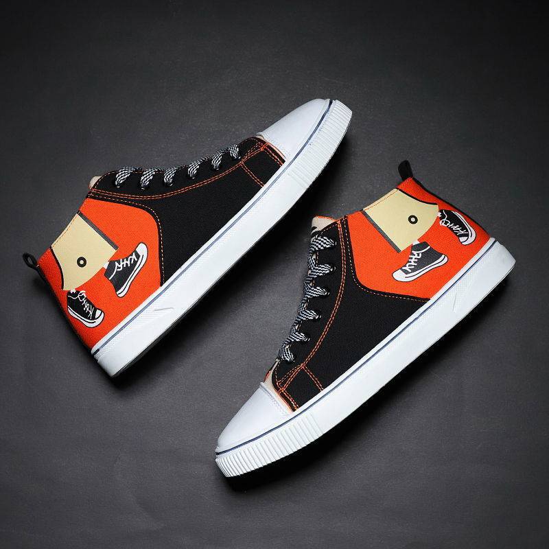Bota de trabalho casual estilo britânico masculina combinando