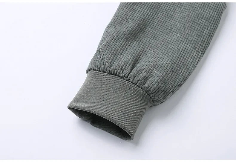 Men’s Corduroy Jacket – Thickened, warm, flocked lining, stylish and lightweight.