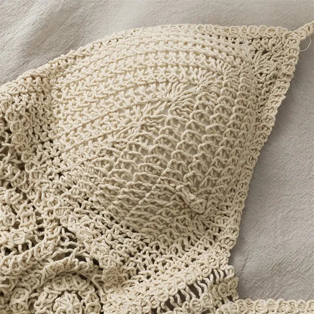 Boho vibes with a modern twist — the perfect crochet top for sun-soaked days and summer nights.