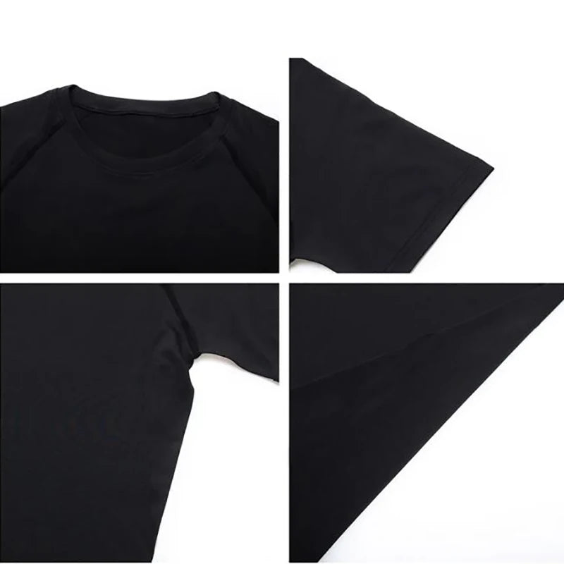 Sport Tops Tee Athletic Gym Workout Shirts Men