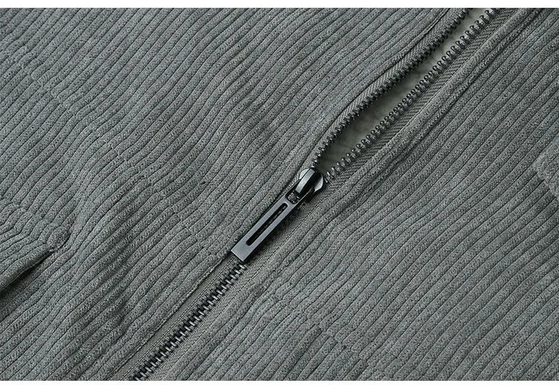 Men’s Corduroy Jacket – Thickened, warm, flocked lining, stylish and lightweight.