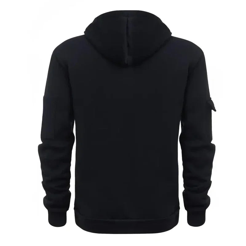 Men’s casual long-sleeve hooded sweatshirt. Comfortable, sporty, and stylish — perfect for autumn and winter.