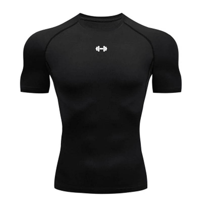 Sport Tops Tee Athletic Gym Workout Shirts Men